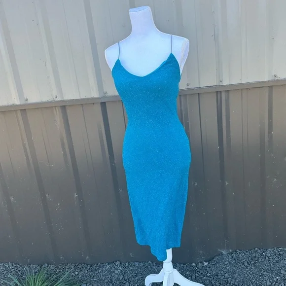 Vintage 1990s Jodi Kristopher Sparkly Gown - Picture 3 of 7